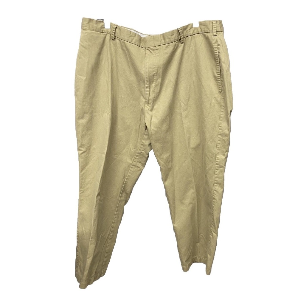 Peter Millar Dress Pants Mens 40WX24L Beige Adjustable Waist Office Business